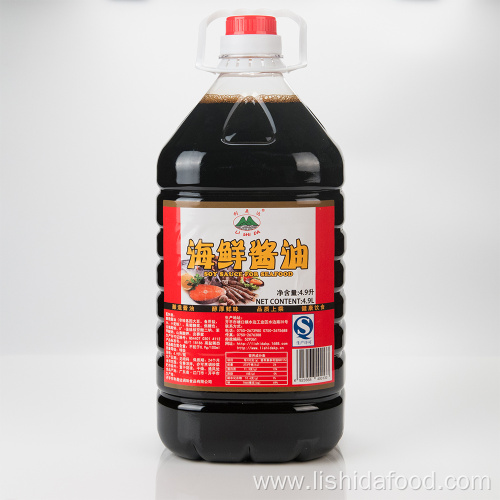 4.9L Plastic Drum Seafood Soy Sauce